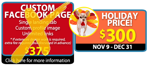 Custom Facebook Page Promotion