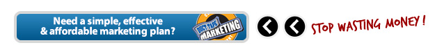 Stop wasting money!  Get an affordable marketing plan with Duct Tape Marketing!