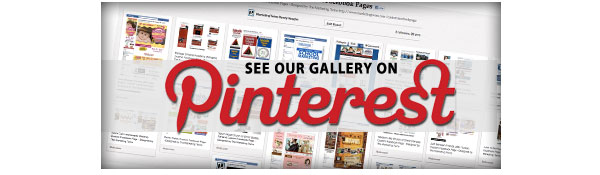 See our gallery of Custom Facebook Pages on Pinterest