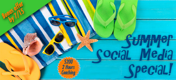 Summer Social Media Coaching with The Marketing Twins